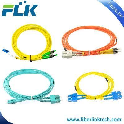 FTTH Simplex Duplex Singlemode Multimode Fiber Optic Patch Cable