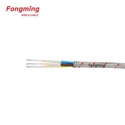 350deg. C Fiberglass Insulation Stainless Steel High Temperature Shield Cable