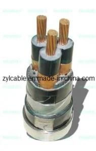 0.6/1kv, 8.7/15kv, 26/35kv 35mm2 95mm2 120mm2 XLPE/PVC Insulated Cable, PVC Outer Sheath Electric Power Cable