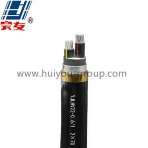 Aluminum Alloy Conductor XLPE Insulated Steel Wire Armoured Power Cable