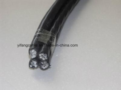 0.6/1kv Quadruplex Service Drop Cable AAC/ACSR/AAAC