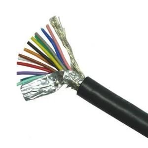 Rvvp 12*0.2mm&Sup2 * 128braid 12-Core Extruded Solid Double-Shielded Power Cable