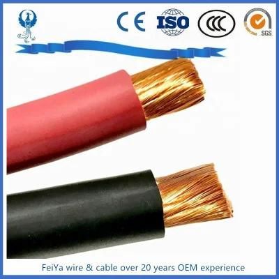 Low Voltage Flexible 2/0 AWG H01n2 D Power Rubber Welding Cable for Construction/2 in 1 Charging Cable/2 Pin Connector Waterproof Power Cable