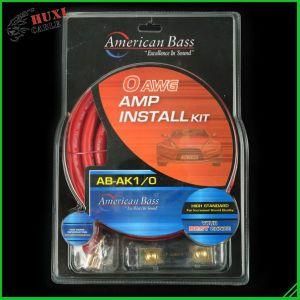 Professionnal 8AWG Amplifier Wiring Kits Car Audo