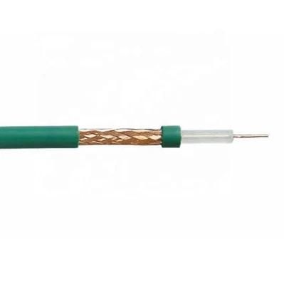 Green PVC Cable French Morocco Standard Kx6 Coaxial Cable Kx7 Cable for CCTV Camera