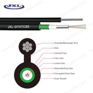 Figure 8 Cable with Central Tube Aerial Self-Supported Armored Optical Fiber
