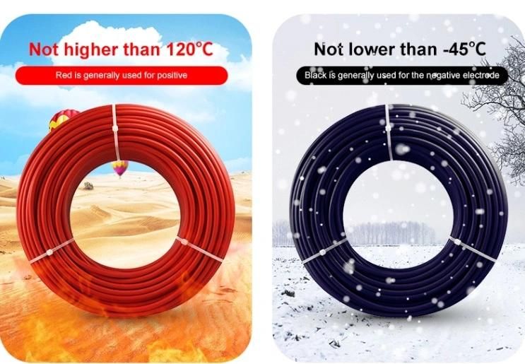 UL4703 10AWG Solar Cable PV Wire Black Color