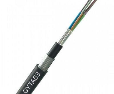 GYTA53 Fiber Optic Cable Fiber Cable Optic Outdoor Armoured Fibre Optical Cable Price