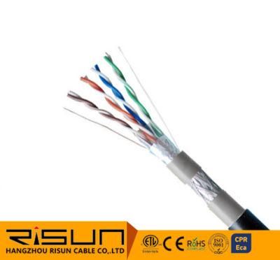 LSZH Cat5e LAN Cable Network Cable SFTP Customized Length Wholesale