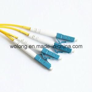 High Quality FTTH Fiber Optic Patch Cord (LC Duplex connector)
