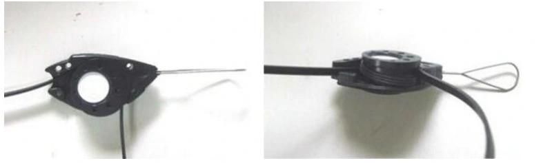 High Quality FTTH Drop Cable Wire Retainer with Locker