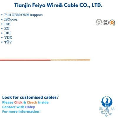 PVC H07z-R Fly W Flry-a Electric Cable Automotive Wire with PVC Insulation Stranded Tinned Bare Copper Cable