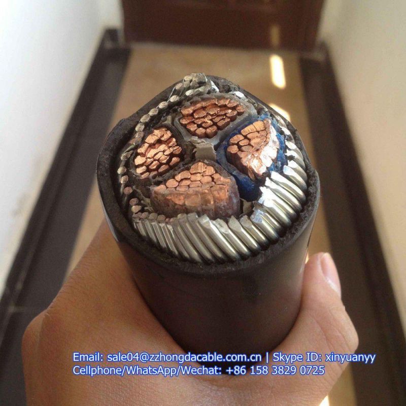 BS 6724 LSZH Sheath 0.6/1kv LV Power Swa Armored Cable