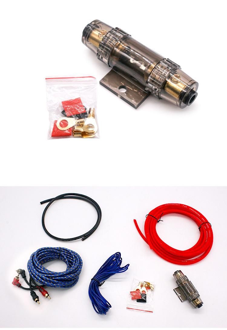 Popular Cable Kits, 100% Pure Copper Subwoofer Power Cable 10ga Car Audio Amplifier Wiring Kits