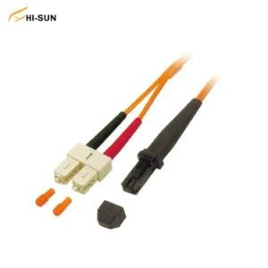 Optic Sc/MTRJ Duplex Jumper Patch Cord Single Mold/Multi Mode Upc/APC 2.0mm 3.0mm Optical Fiber