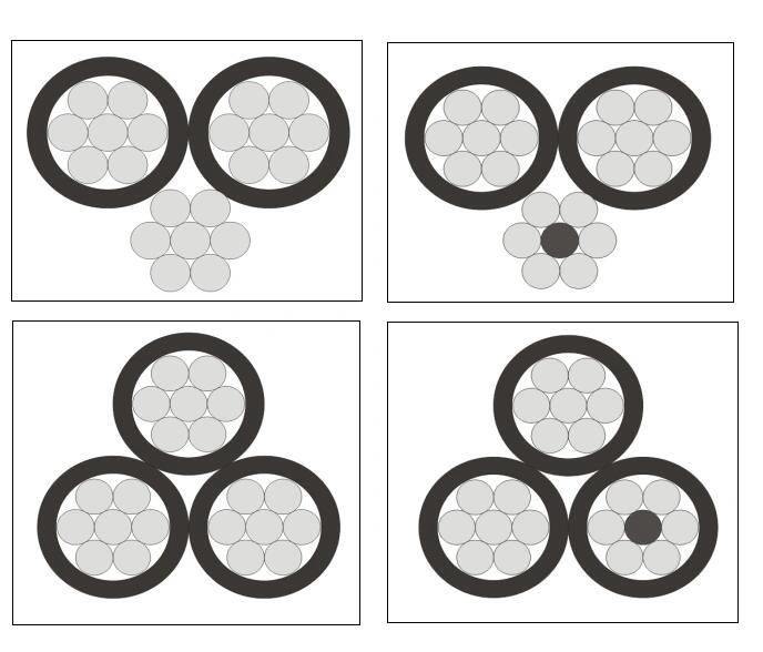 Aluminum Phase Conductor AAC AAAC ACSR Neutral Wire XLPE ABC Triplex Cable