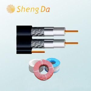 Special Digital Communication Drop Coaxial RG6 Quad Shield Cable