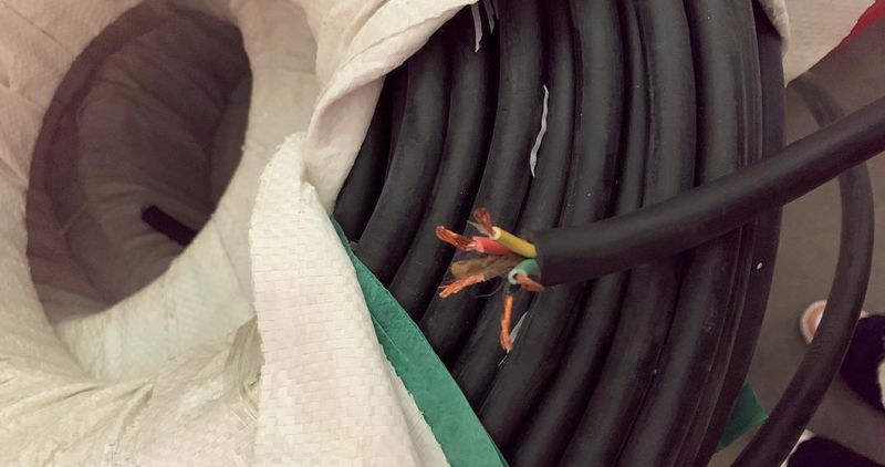 Copper Core Rubber Sheathed Cable for Suspended Platform