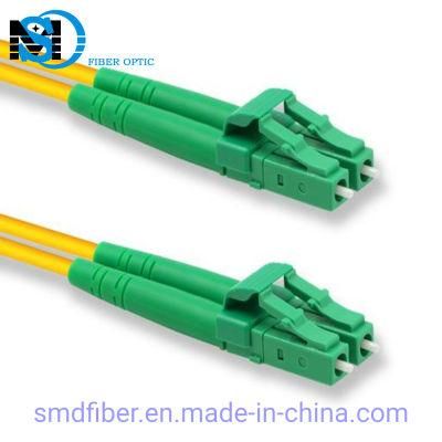 LC/APC-LC/APC Duplex Fiber Optic Patch Cord for Network