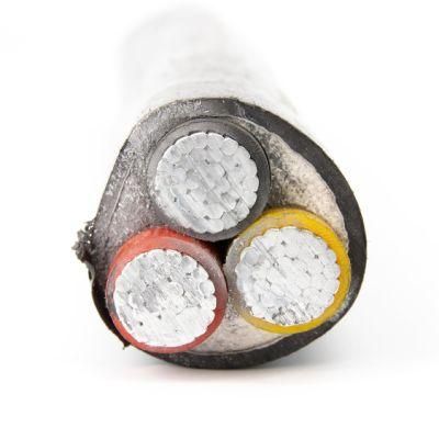 0.6/1kv Standard Aluminum Power Cable 3X240mm2 with XLPE Insulation PVC Sheath