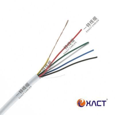 6x0.22mm2 Unshielded Stranded TC Tinned Copper conductor PVC Insulation and Jacket CPR Eca Alarm Cable Signal Cable Control Cable