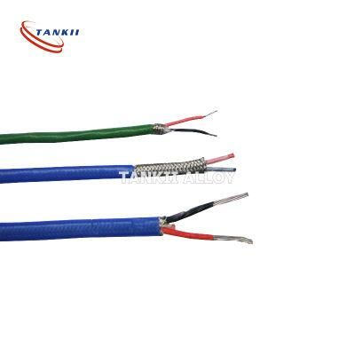 K type PTFE insulated thermocouple extension wire 24AWG