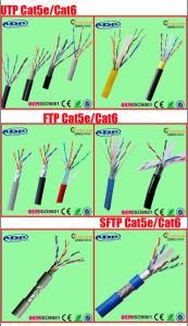RoHS23AWG 24AWG Indoor Outdoor 305m UTP FTP SFTP Cat5e CAT6 Network Ethernet LAN Cable