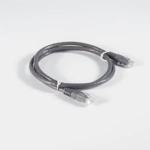 Fluke Pass Dark Grey Cat 5e Patch Cord UTP Bc for Computer/Patch Panel 1.5m