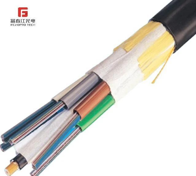 Highly Effect for Electricity Saving Good Flexibility and Mechanical Properties Fiber Optic Cable Aerial/Duct Gydts with HDPE Sheath