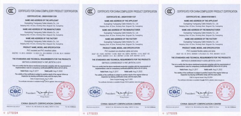 Multi Cores XLPE Insulation PVC Sheathed Power Cable