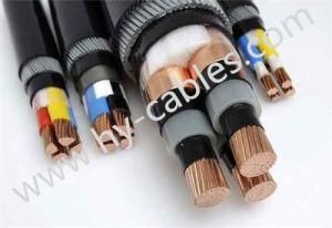 CE Certified Mv Copper Power Cable Steel Wire Armoured