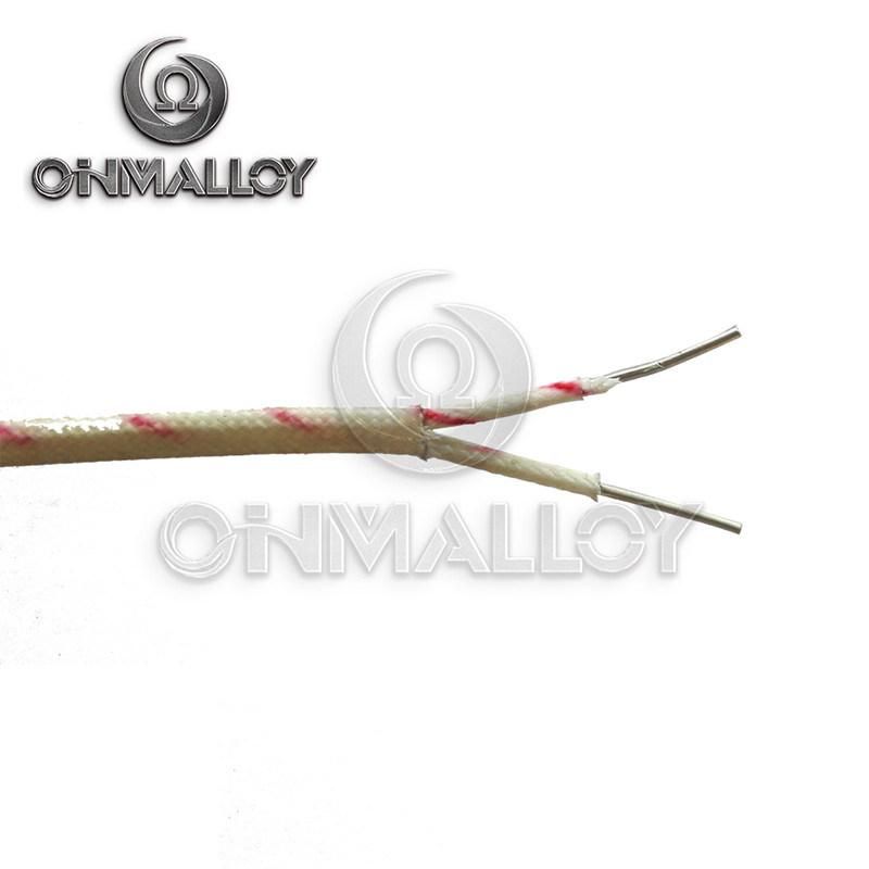 K Type Thermocouple Cable Vitreous Silica Braid Insulated 800 Degree ANSI Mc96.1