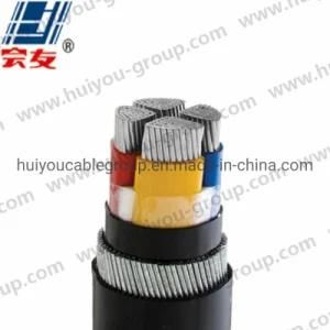 XLPE Insulated, Polyvinyl Chloride Sheathed, Steel Wire Armored 4*95 mm2 Electrical Power Cable