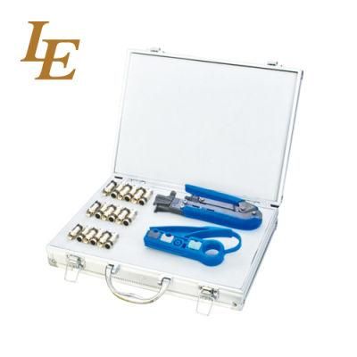 Crimping/Cutting/Stripping Hand Tool Set RJ45/12/11 Network Tool Kit Set