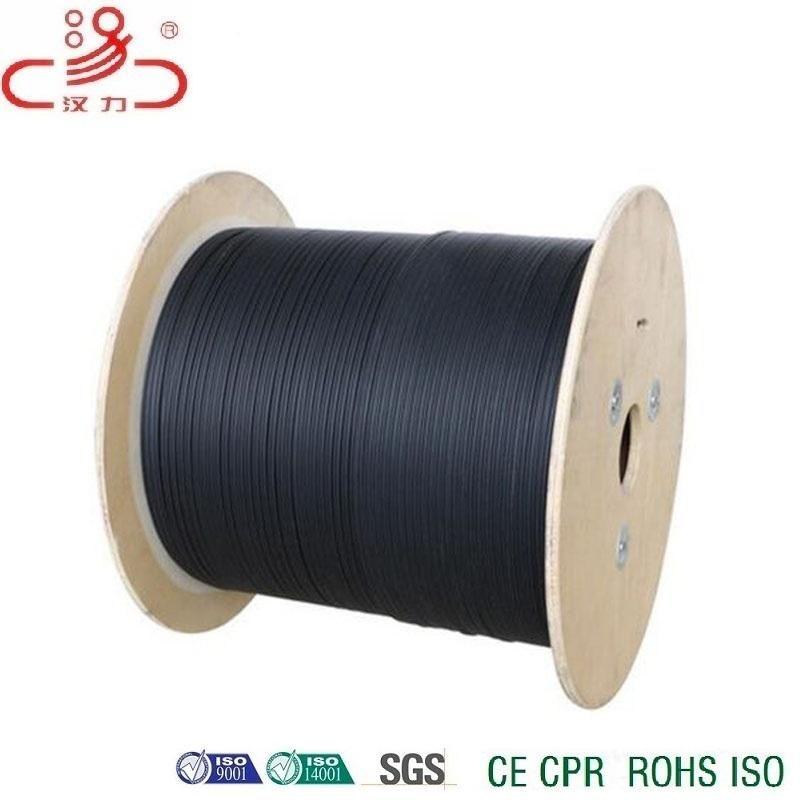 Fiber Optical Cable & 4drop Wire / 2 / 1 Core Fiber Optical Cable 1 Km Price