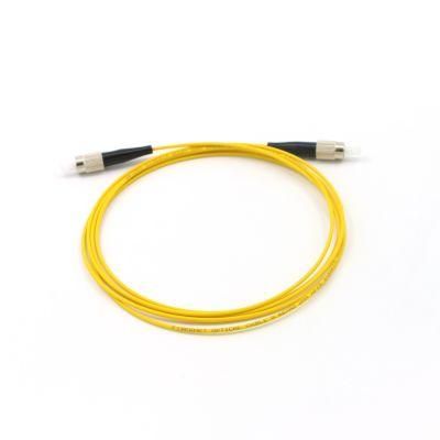 FC-FC Singlemode G652D Fiber Optic Patch Lead with 3 Meters