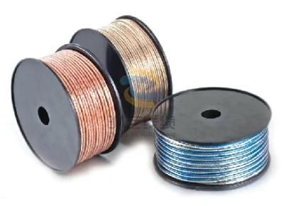 Colorful Transparent PVC Speaker Cable