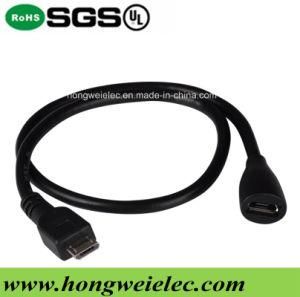 Micro 5pin Male to Female Date Wire USB 2.0 Cable