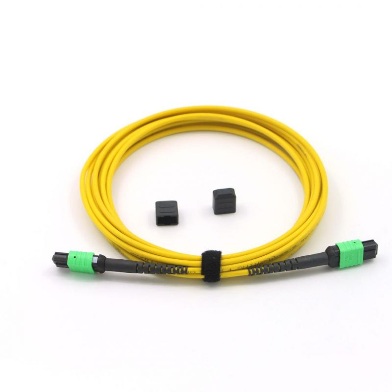 MPO-MPO Female 12 Core Mini Round Patch Cord