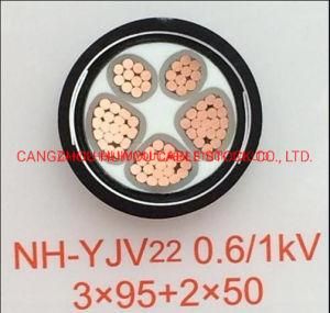 3*95+2mm2 IEC Certificated XLPE Insulated Steel Tape Armored PVC Chloride Sheathed Flame Retardant LV Power Cable