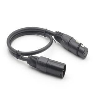 Professional 5pin XLR Male to Female Extension Cable