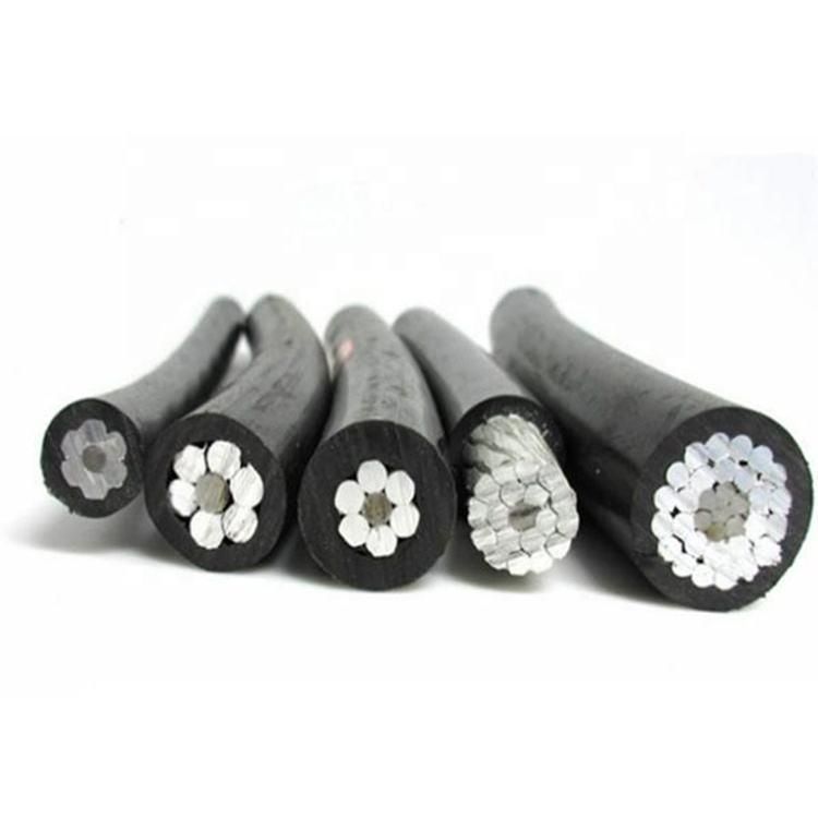 PVC/XLPE Insulated Aluminum Conductor 0.6/1kv Aerial Bundle Cable Overhead ABC Cable