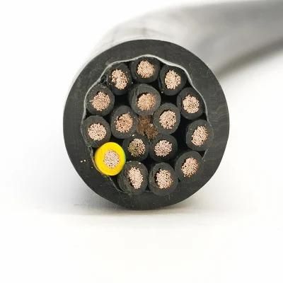 Tkd Alternative Opvc-Jz/Oz 0.6/1kv Schwarz Power Cable 16X1.5mm2