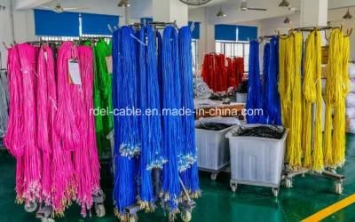 Red Cotton Twisted 18/2 Cloth Fabric Electrical Cord