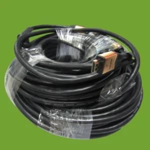 High Speed Black Color Long HDMI Cable 1.4V 2k*4k up to 40m /133ft for in-Wall Installment, Cl2 Rated Support 3D &amp; Ethernet