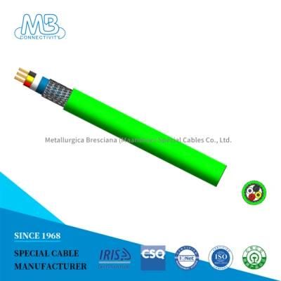 Green or Customized Color Power Cable with 2.15mm Insulation Diameter