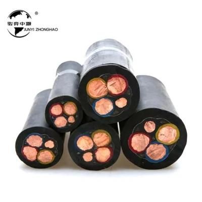 Rubber Insulated Submersible Pump Cable 450/750V Rubber Power Cables