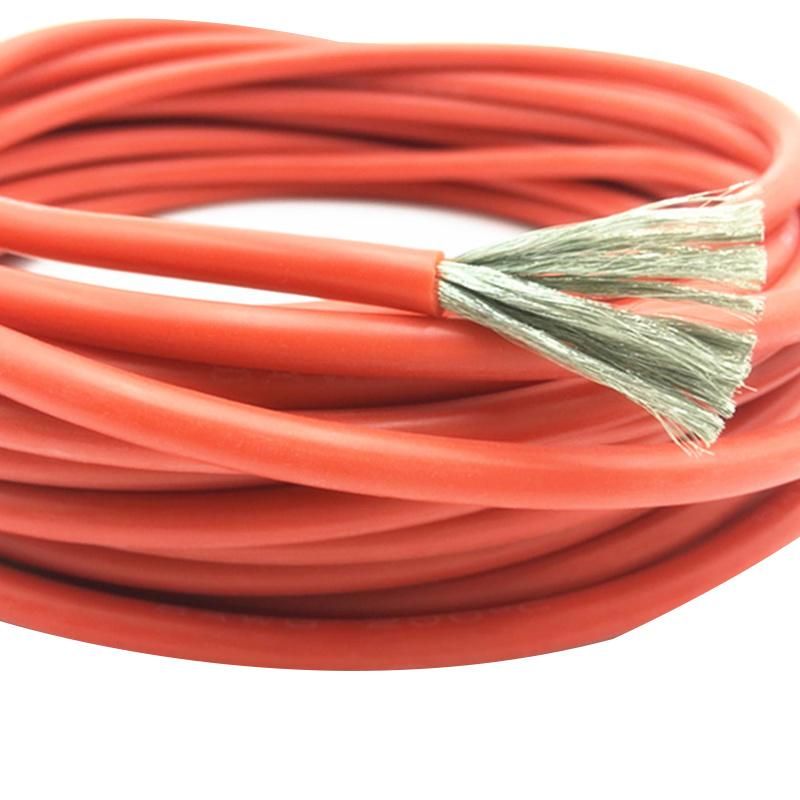 Extra Soft Silicone Cable From 1AWG to 30AWG High Temperature High-Voltage Cable