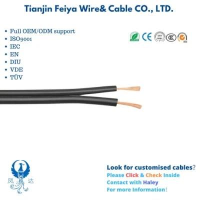 Nyy Type Spt-2 Power Cable 18 Gauge H07z-R Zip Cord Wire Copper Aluminium Control Electric Wire Coaxial Waterproof Rubber Solar Panel PV Cable