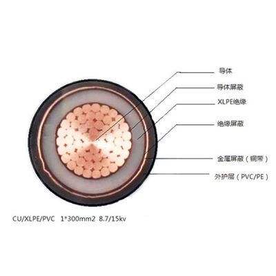 Manufacture 0.6/1 Kv XLPE PVC PE Insulation Electrical Power Cable